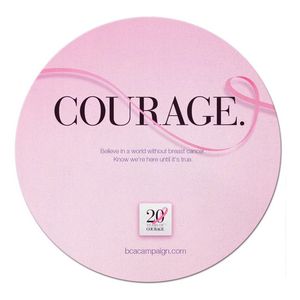 8" dia. 4-In-1 Round Microfiber Mousepad Cleaning Cloth