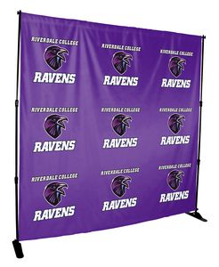 8-ft. W x 8-ft. H Backdrop Replacement Banner