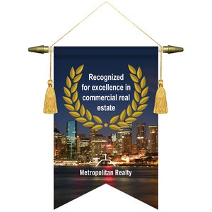 8" x 12" Podium Banner
