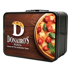 8"x6"x3" Retro Lunch Box