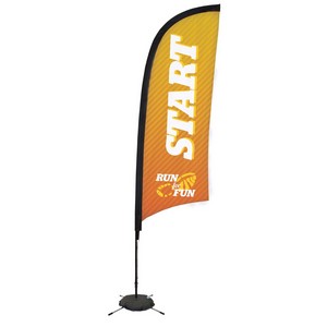 9' Premium Razor Sail Sign Flag