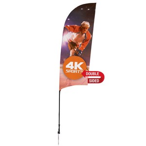 9' Streamline Razor Sail Sign Flag