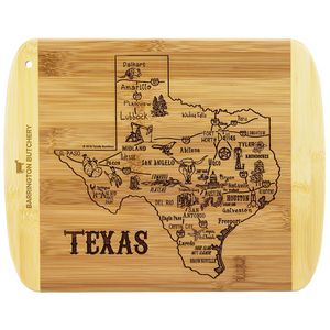 A Slice of Life Texas Serving & Cutting Board