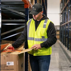 ANSI Class 2 Five Point Break Away Vest