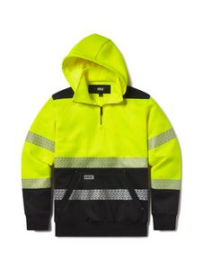 ANSI Class 3 Quarter-Zip Hooded Sweatshirt