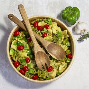 Acacia Salad Server Set