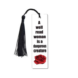 Acrylic Bookmark With Tassel
