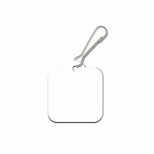 Acrylic Zipper Pulls 4 SQ INCH