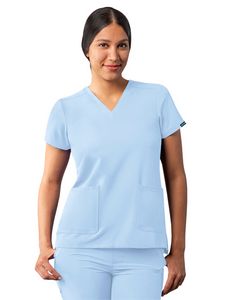 Adar - Addition - Women's Multi-Pocket V-Neck Top