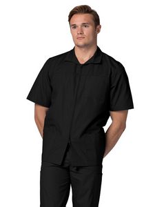 Adar - Universal - Men's Zippered Short Sleeve Jacket