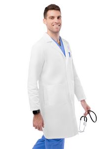 Adar - Universal - Unisex Four-Pocket 39" Midriff Lab Coat