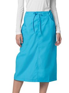 Adar - Universal - Women's Mid-Calf Length Drawstring Skirt