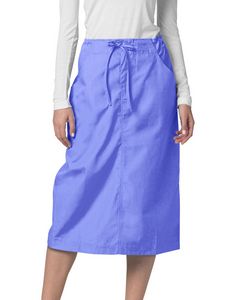 Adar - Universal - Women's Mid-Calf Length Drawstring Skirt