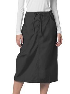 Adar - Universal - Women's Mid-Calf Length Drawstring Skirt