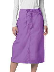 Adar - Universal - Women's Mid-Calf Length Drawstring Skirt