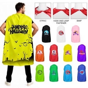 Adult Super Hero Satin Cape (Full Color)