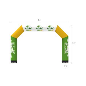 Aero Inflatable Arch 13' x 8'