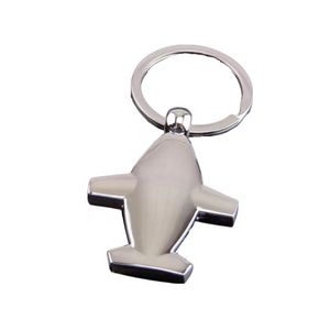 Airplanes Shape Compass Keychain