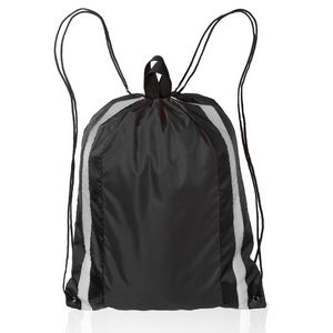 Alias Large Reflector Drawstring Backpacks
