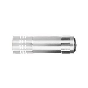 Aluminum 9 LED Flashlight w/ Strap