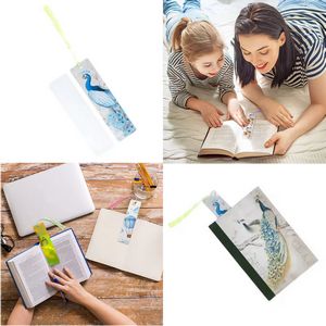 Aluminum Metal Bookmark with Tassel