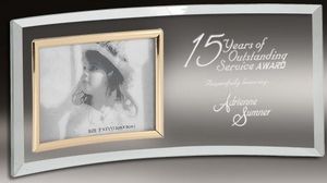 Apex Glass Horizontal Photo Frame - Small