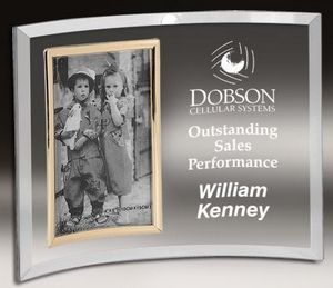 Apex Glass Vertical Photo Frame - Small