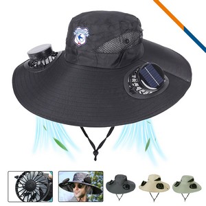 Armor Solar Double Fan Bucket Hat With String