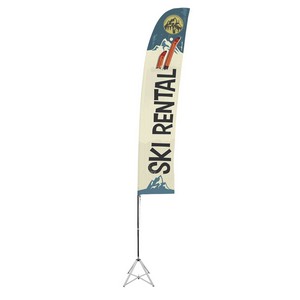 Ascent Blade Sail Sign Flag Kit Single-Sided