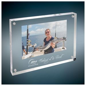 Aspire Rectangle Magnetic Acrylic Photo Frame