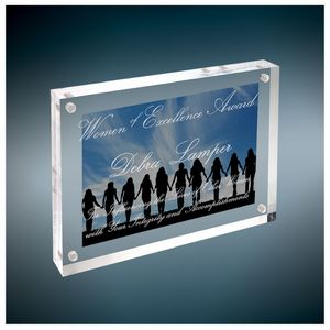 Aspire Rectangle Magnetic Acrylic Photo Frame