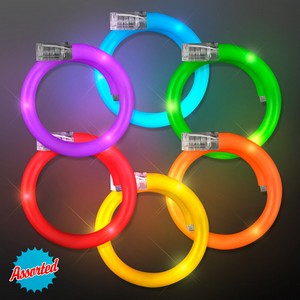 Assorted LED Flash Tube Bracelets - PRINTED