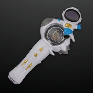 Astronaut Space Wand with Cool Spinning Lights - BLANK