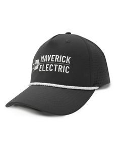 Athletic Trucker Laser-Cut Mesh with Rope