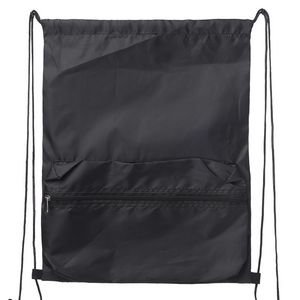 Augusta Drawstring Backpacks with Front Pocket