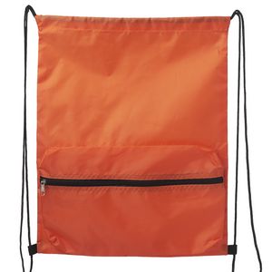 Augusta Drawstring Backpacks with Front Pocket