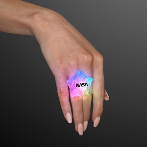 Aurora Lights Crystal Star Ring - PRINTED
