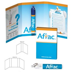 Awareness Tek Booklet with Mini Hand Sanitizer Spray Keychain