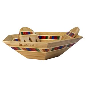 BaltiqueÂ® Marrakesh Salad Bowl & Salad Hands Set
