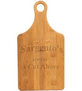 Bamboo Bay Cutting Board w/Handle