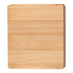 Bamboo Coaster W/ Built-in Bottle Opener