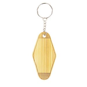 Bamboo Motel Keychain