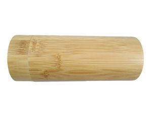 Bamboo Sunglasses w/Round Bamboo Case