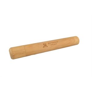 Bamboo Toothbrush w/Bamboo Case