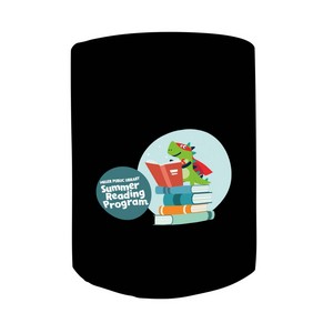 Bar-Height Round Fitted Table Throw (Full-Color Front Only)