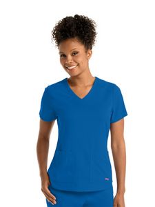 Barco - Grey's Anatomy Stretch - Women's Four Pocket V-Neck Emma Top