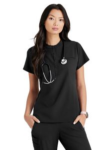 Barco Unify - Women's One Pocket Henley Style Mission Top