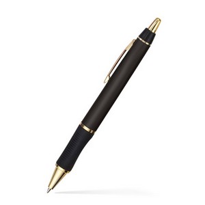 Barton Click Pen - Gold Accents