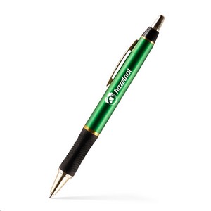 Barton Click Pen - Gold Accents