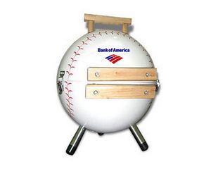Baseball Charcoal Grill